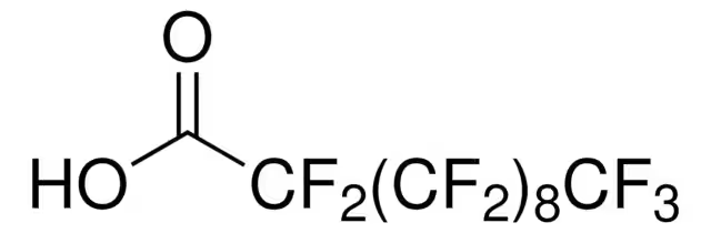 Perfluoroundecanoic acid structure, CAS 2058-94-8