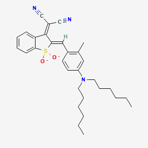 Disperse Blue 354 structure, CAS 104137-27-1