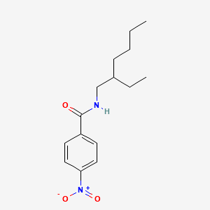 N-(2-Ethylhexyl)-4-nitrobenzaMide structure, CAS 154702-08-6