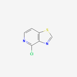 4-Chlorothiazolo[4,5-c]pyridine structure, CAS 214045-74-6