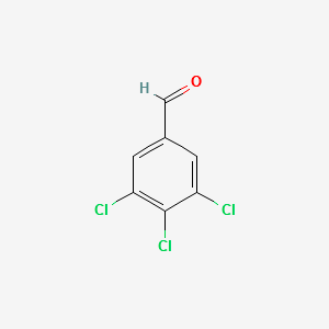 3,4,5-Trichlorobenzaldehyde structure, CAS 56961-76-3