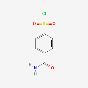 4-(Chlorosulfonyl)benzamide structure, CAS 885526-86-3