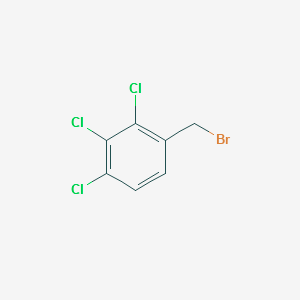 2,3,4-Trichlorobenzyl bromide structure, CAS 219765-45-4