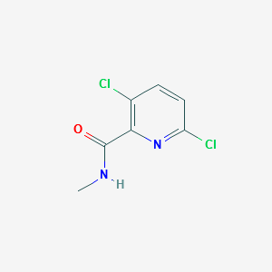 3,6-dichloro-N-methylpicolinamide structure, CAS 1021077-12-2