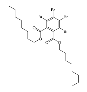 Dioctyl tetrabromophthalate structure, CAS 56720-20-8