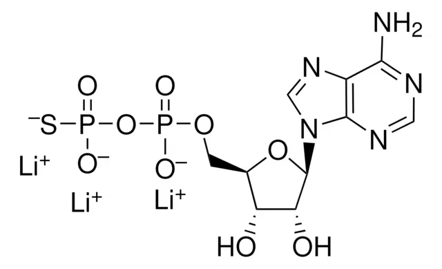 ADENOSINE 5'-O-(2-THIODIPHOSPHATE) TRILITHIUM SALT structure, CAS 73536-95-5