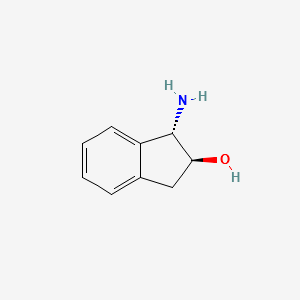(1S,2S)-(+)-TRANS-1-AMINO-2-INDANOL structure, CAS 163061-74-3