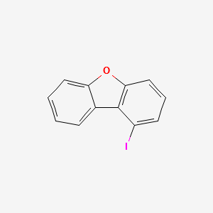1-iododibenzo[b,d]furan structure, CAS 857784-97-5