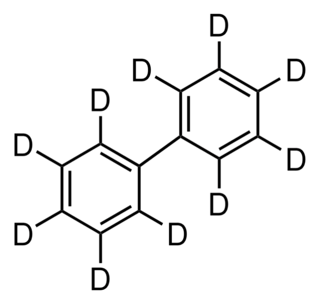 BIPHENYL-D10 structure, CAS 1486-01-7
