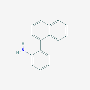 2-(Naphthalen-1-yl)aniline structure, CAS 92855-12-4