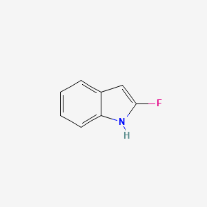 2-Fluoro-1H-indole structure, CAS 944347-13-1