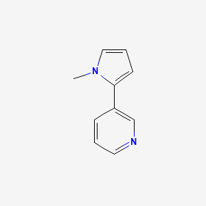 B-NICOTYRINE structure, CAS 487-19-4