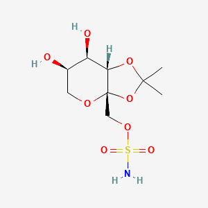 4,5-Desisopropylidene Topiramate structure, CAS 106881-41-8