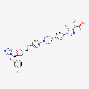Posaconazole Diastereoisomer 12 structure, CAS 213381-04-5