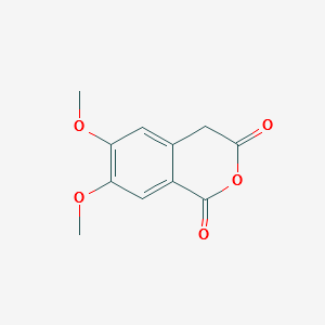 6,7-DiMethoxy-isochroMan-1,3-dione structure, CAS 5653-42-9