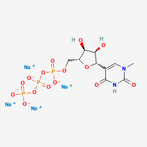 1-Methylpseudouridine-5'-Triphosphate sodium salt structure, CAS 1931922-77-8
