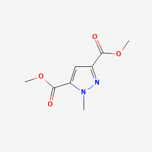 1,3,5-TRIMETHYL-PYRAZOLE-3,5-DICARBOXYLATE structure, CAS 33146-99-5