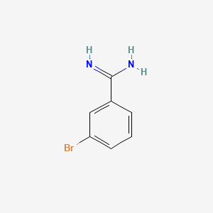 3-BROMO-BENZAMIDINE structure, CAS 26157-85-7