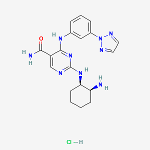 PRT062607 (Hydrochloride) structure, CAS 1370261-97-4