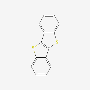 Benzo[b]benzo[4,5]thieno[2,3-d]thiophene structure, CAS 248-70-4