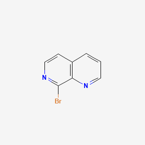 8-BroMo-1,7-naphthyridine structure, CAS 63845-72-7