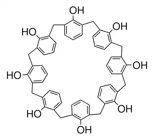 CALIX(8)ARENE structure, CAS 82452-93-5