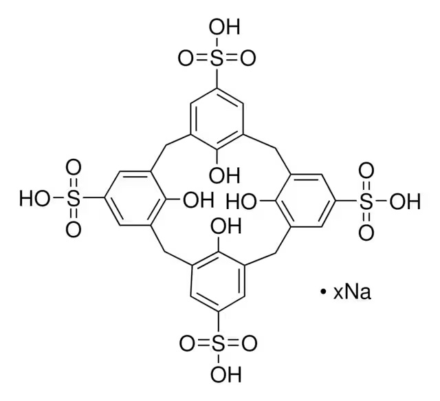 4-SULFOCALIX[4]ARENE SODIUM SALT structure, CAS 151657-13-5