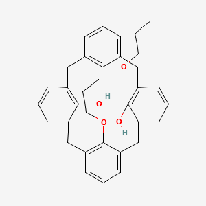 25,27-DIPROPOXYCALIX[4]ARENE structure, CAS 162301-48-6