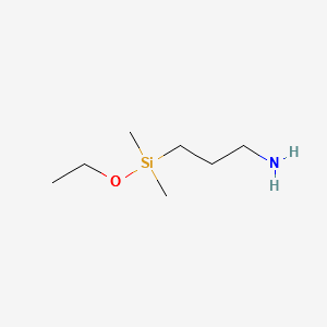3-AMINOPROPYLDIMETHYLETHOXYSILANE structure, CAS 18306-79-1