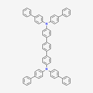 N4,N4,N4'',N4''-Tetrakis([1,1'-biphenyl]-4-yl)-[1,1':4',1''-terphenyl]-4,4''-diamine structure, CAS 952431-34-4