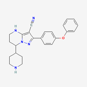Zanubrutinib impurity-2 structure, CAS 2190506-57-9