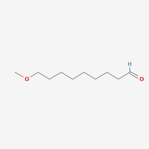 9-methoxynonanal structure, CAS 58257-19-5