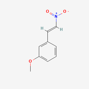 (E)-1-methoxy-3-(2-nitrovinyl)benzene structure, CAS 55446-68-9