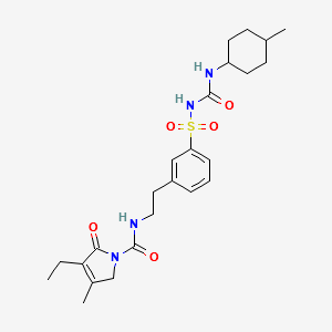 Meta-GliMepiride IMpurity structure, CAS 791104-62-6