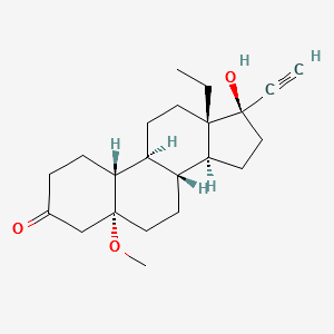 Levonorgestrel IMpurity O structure, CAS 155683-60-6