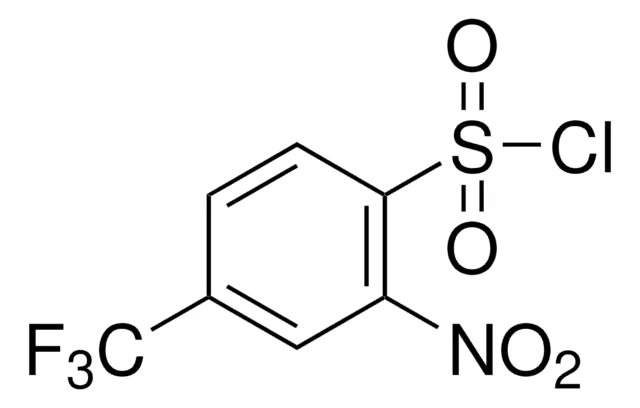 2-NITRO-4-(TRIFLUOROMETHYL)BENZENESULFONYL CHLORIDE structure, CAS 837-95-6