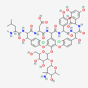 Vancomycin Hydrochloride - Impurity L structure, CAS 79517-31-0