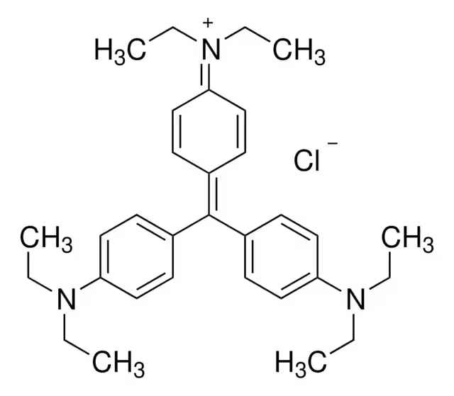 ETHYL VIOLET structure, CAS 2390-59-2