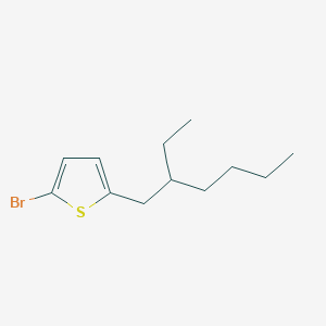 2-bromo-5-(2-ethylhexyl)thiophene structure, CAS 925899-21-4