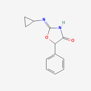 cyclazodone structure, CAS 14461-91-7