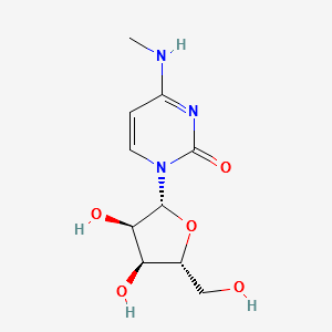 N(4)-methylcytidine structure, CAS 10578-79-7
