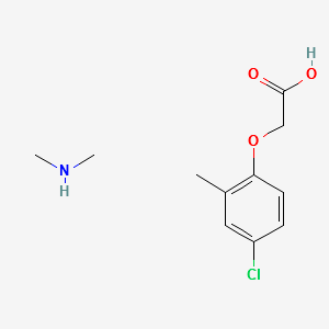 MCPA-DIMETHYLAMINESALT structure, CAS 2039-46-5