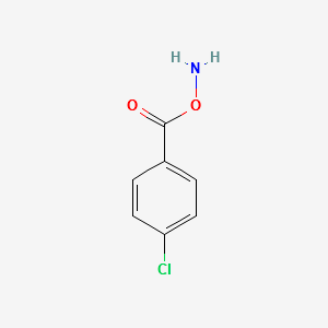 O-4-Chlorobenzoylhydroxylamine structure, CAS 872851-33-7