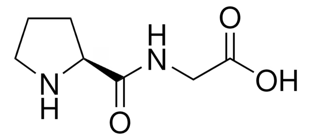 H-PRO-GLY-OH structure, CAS 2578-57-6