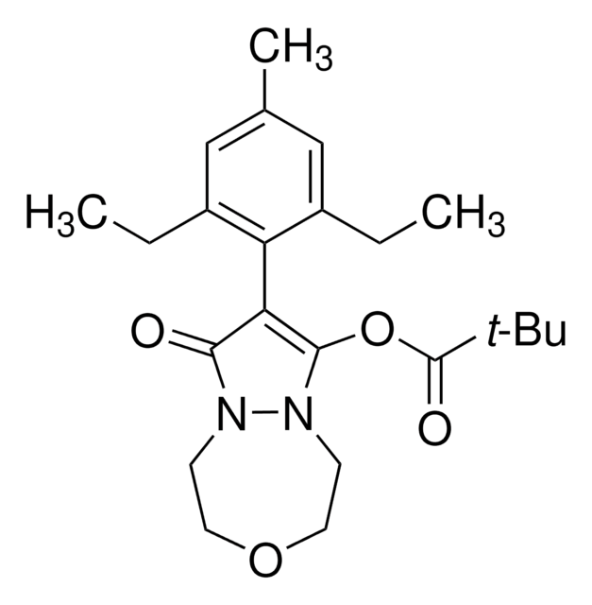 Pinoxaden structure, CAS 243973-20-8