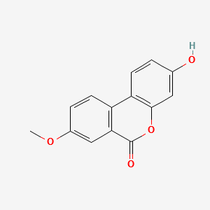 Urolithin A 8-Methyl Ether structure, CAS 35233-17-1
