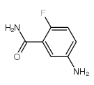 Benzamide, 5-amino-2-fluoro- (9CI) structure, CAS 518057-72-2