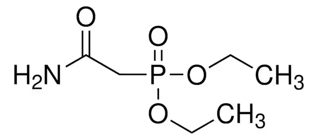 Phosphonic acid, (carbamoylmethyl)-, diethyl ester structure, CAS 5464-68-6