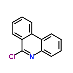 6-chlorophenanthridine structure, CAS 15679-03-5