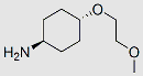 Cyclohexanamine, 4-(2-methoxyethoxy)-, trans- (9CI) structure, CAS 175867-01-3
